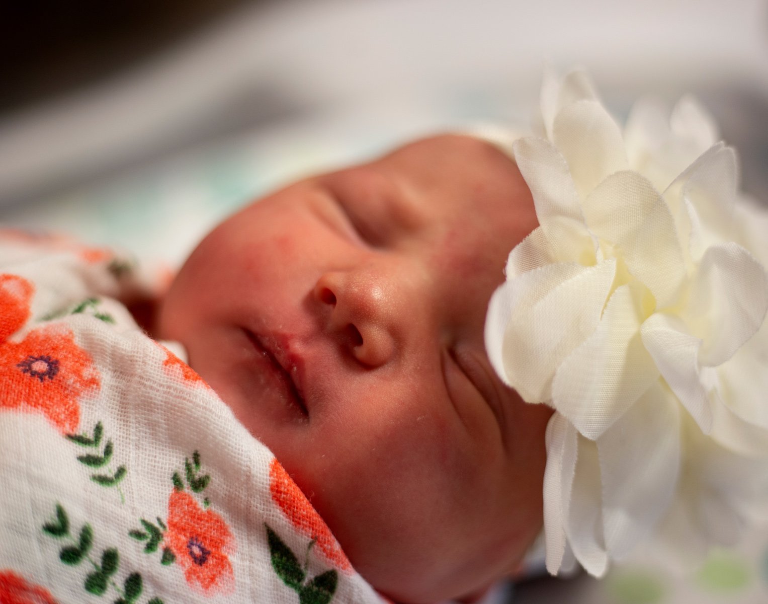 Newborn birth story photography